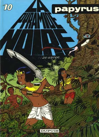 Papyrus Tome 10 La pyramide noire