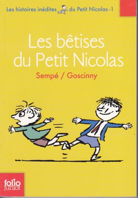 Couverture de l'album Le Petit Nicolas Tome 7 Les bêtises du Petit Nicolas