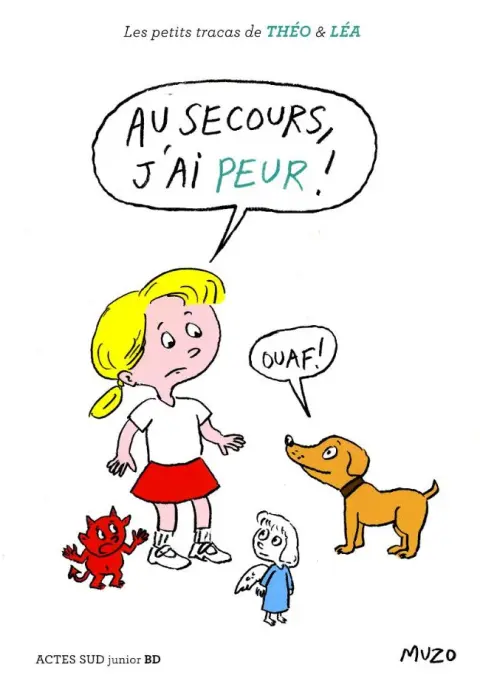 Les petits tracas de Théo & Léa Tome 5 Au secours j'ai peur !