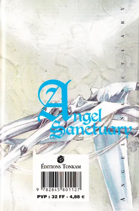 Verso de l'album Angel Sanctuary 9