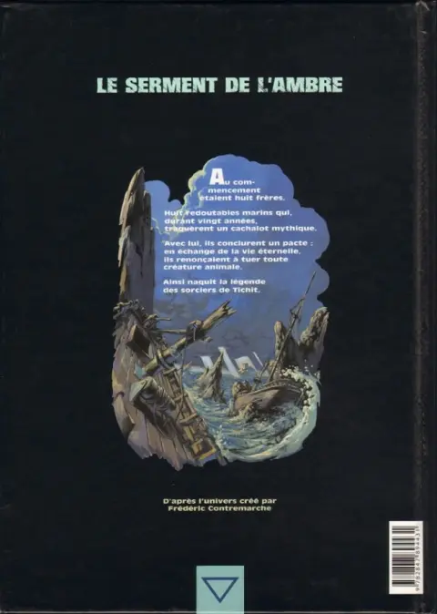Verso de l'album Le serment de l'Ambre Tome 5 Tichit