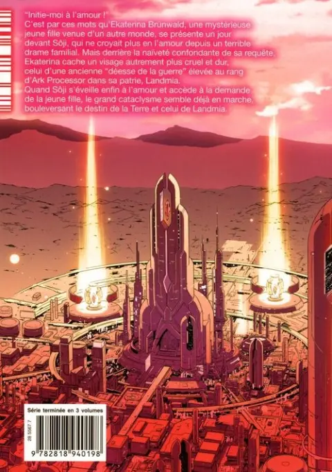 Verso de l'album Ark: romancer 02