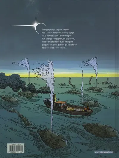 Verso de l'album Terres Lointaines Tome 1 Épisode 1