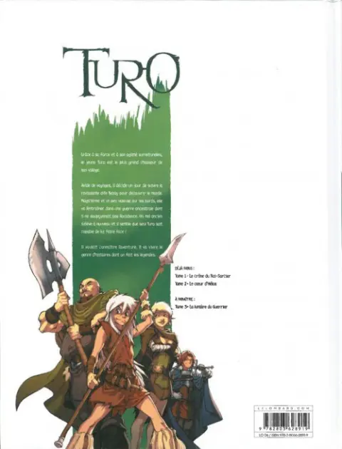 Verso de l'album Turo Tome 2 Le cœur d'Hélos