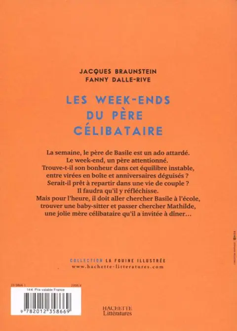 Verso de l'album Les Week-ends du père célibataire