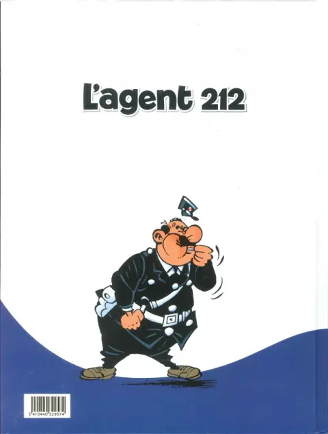 Verso de l'album L'Agent 212 Tome 6 Ronde de nuit