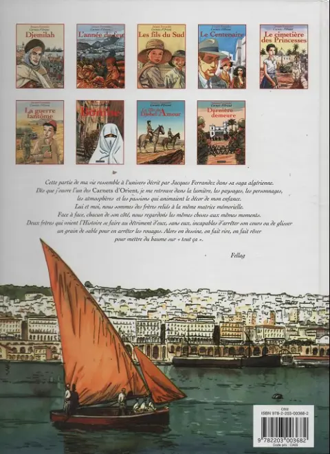 Verso de l'album Carnets d'Orient Tome 9 Dernière demeure