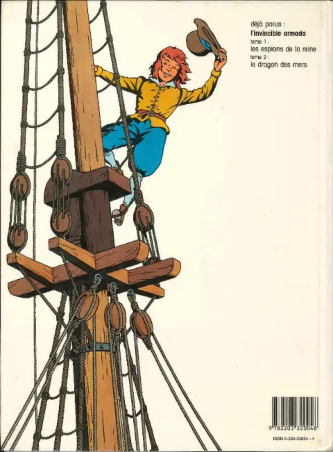 Verso de l'album Cori le Moussaillon Tome 1 Cap sur l'or