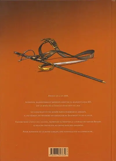 Verso de l'album Le Grand siècle Tome 1 Alphonse