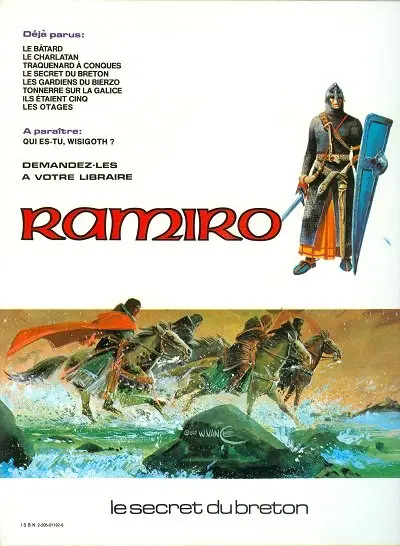 Verso de l'album Ramiro Tome 4 Le secret du breton : mission pour compostelle 2