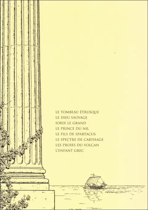 Verso de l'album Alix Les Premières Aventures Recueil 2