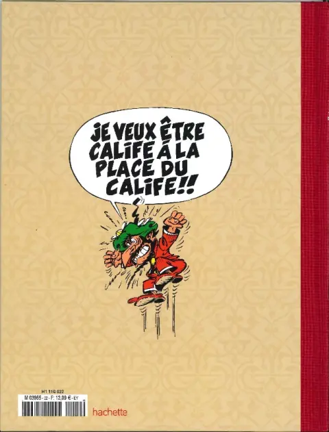 Verso de l'album Iznogoud La Collection - Hachette Tome 22