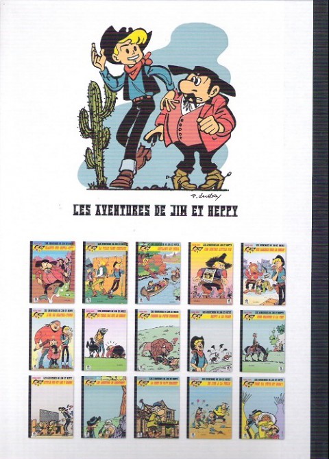 Verso de l'album Les aventures de Jim L'astucieux - Jim Aydumien Tome 13 La mine de Papy Emashey