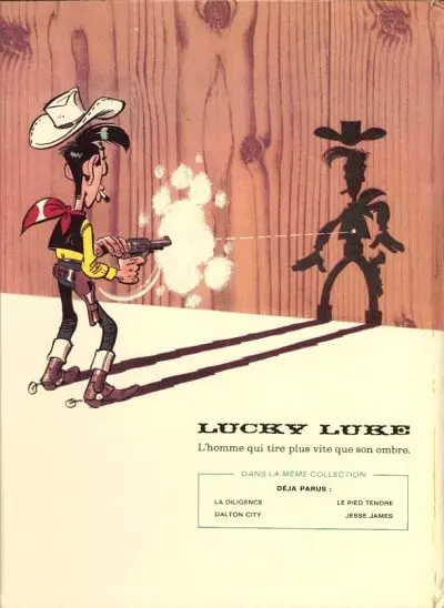 Verso de l'album Lucky Luke Tome 36 Western Circus