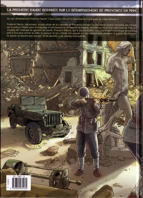 Verso de l'album Bleu blanc sang Tome 2 Douce France
