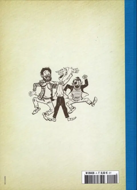 Verso de l'album Les Pieds Nickelés - La collection Tome 4 Les pieds nickelés au Tour de France