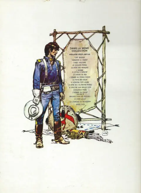Verso de l'album Blueberry Tome 12 Le spectre aux balles d'or