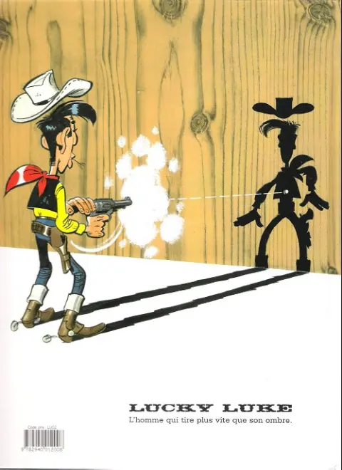Verso de l'album Lucky Luke Tome 60 L'amnésie des dalton