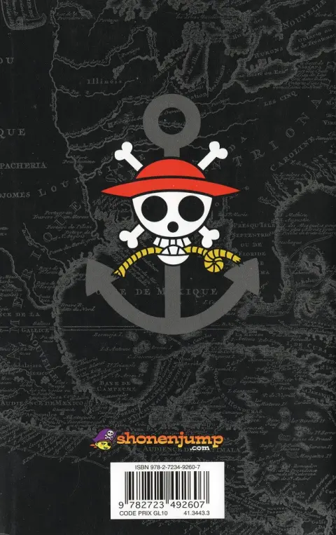 Verso de l'album One Piece Tome 15 Droit devant !!