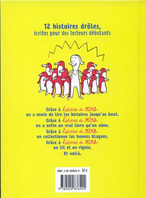 Verso de l'album Histoires de rire