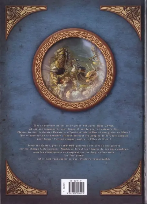 Verso de l'album Le Chant des Elfes Tome 2 Les Invasions barbares