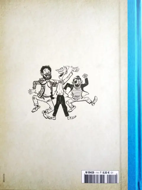 Verso de l'album Les Pieds Nickelés - La collection Tome 114 Les Pieds Nickelés et l'énergie