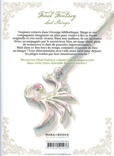 Verso de l'album Final Fantasy - Lost stranger 6