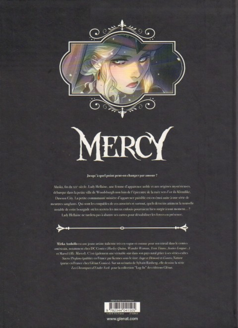 Verso de l'album Mercy Tome 1 La Dame, le Gel et le Diable