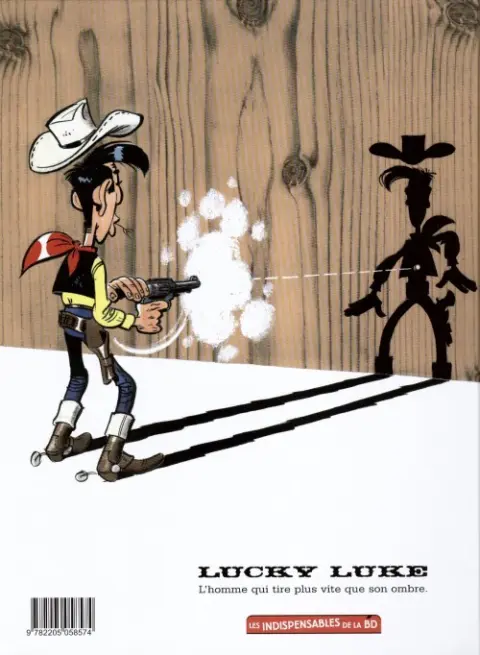 Verso de l'album Lucky Luke Tome 51 Daisy Town