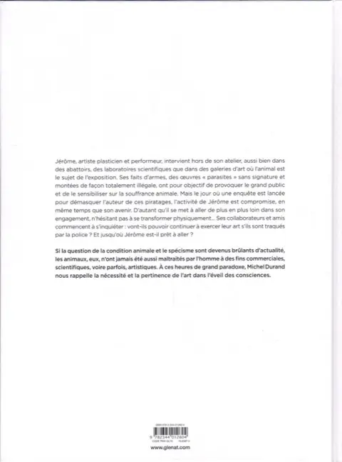 Verso de l'album Espèce(s)