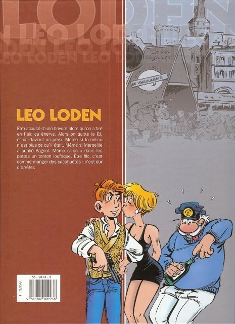 Verso de l'album Léo Loden Tome 19 Spéculoos à la plancha