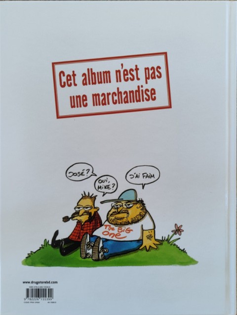 Verso de l'album Il faut tuer José Bové