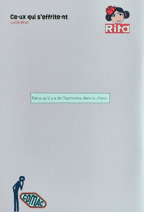 Verso de l'album Ce.ux qui s'effrite.nt