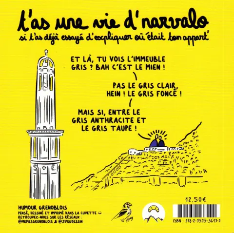 Verso de l'album Le petit Narvalo 2 Double viande