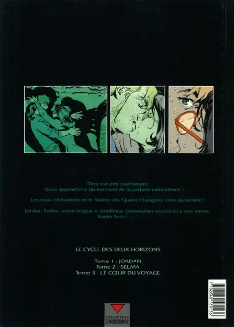 Verso de l'album Le Cycle des deux horizons 3 Le cœur du voyage