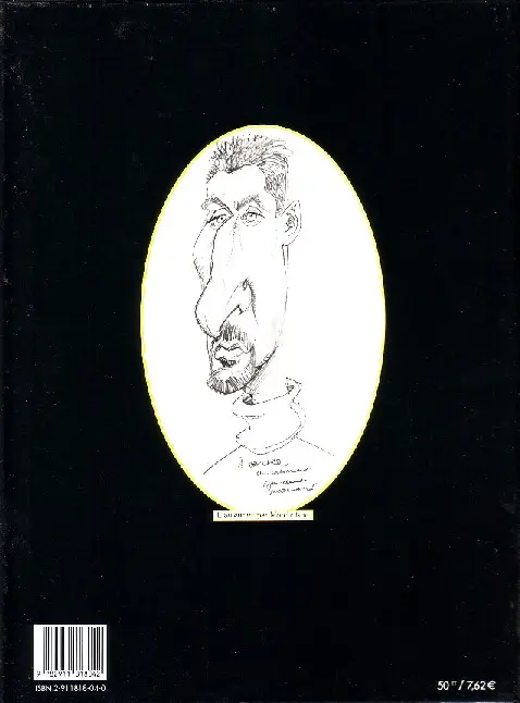 Verso de l'album Les Dents de la mort