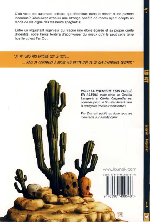 Verso de l'album Far Out 1