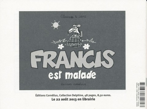 Verso de l'album Francis