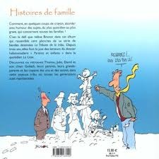 Verso de l'album Histoire de famille La tribune de la tribu