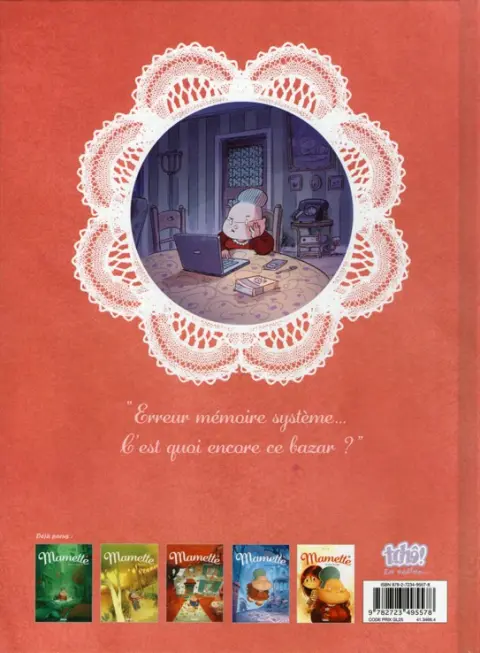 Verso de l'album Mamette Tome 6 Les papillons