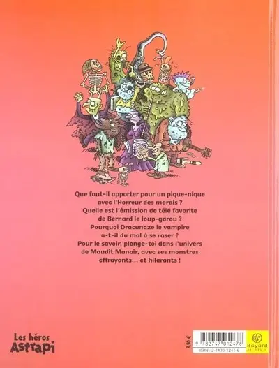 Verso de l'album Maudit manoir Tome 1 Pique-nique surprise