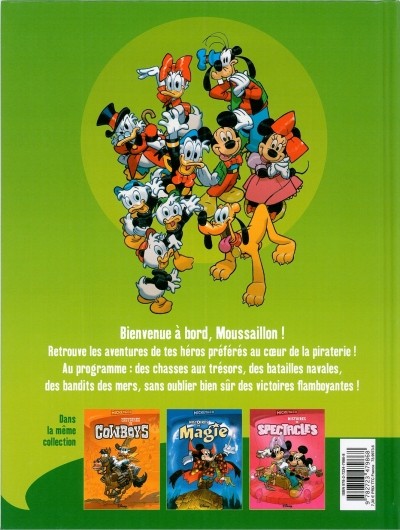 Verso de l'album Mickey & co Tome 2 Histoires de pirates