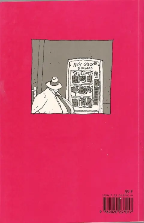 Verso de l'album Monsieur Fruit Tome I