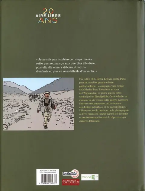 Verso de l'album Le Photographe Édition intégrale