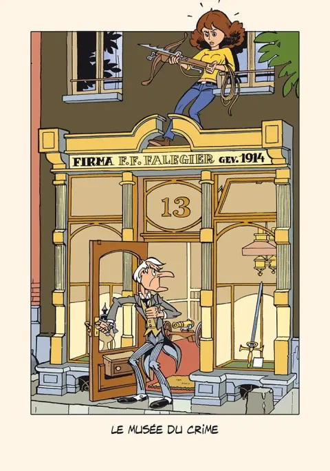 Autre de l'album Franka BD Must Tome 1 Le musée du crime