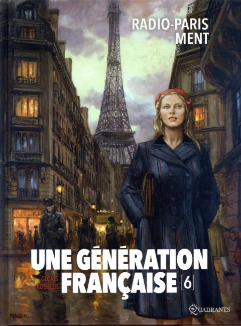 Couverture de l'album Une génération française Tome 6 Radio-Paris ment