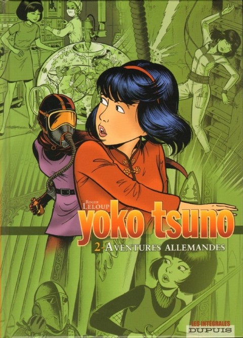 Couverture de l'album Yoko Tsuno Intégrale Tome 2 Aventures allemandes