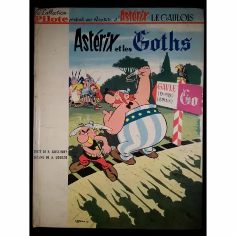 Couverture de l'album Astérix Tome 3 Astérix et les Goths