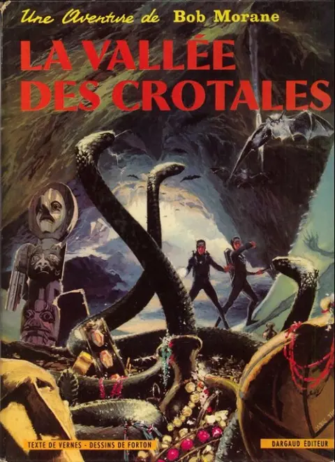 Couverture de l'album Bob Morane Tome 7 La vallée des crotales