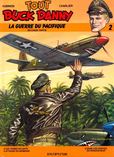 Couverture de l'album Tout Buck Danny Tome 2 La guerre du Pacifique - Seconde partie